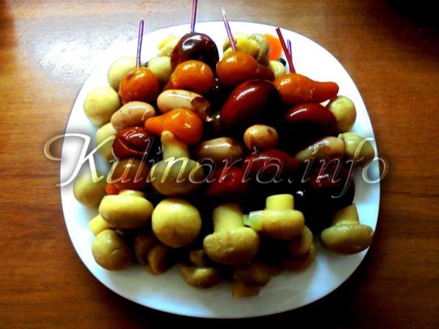 овощное ассорти на зиму