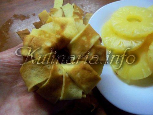 начинка для блинов с ананасами