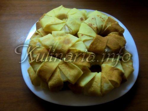 млинці з ананасами