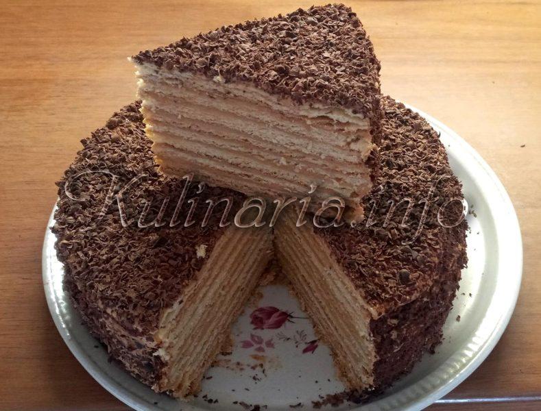 Armenian Chocolate Caramel Cake Mikado